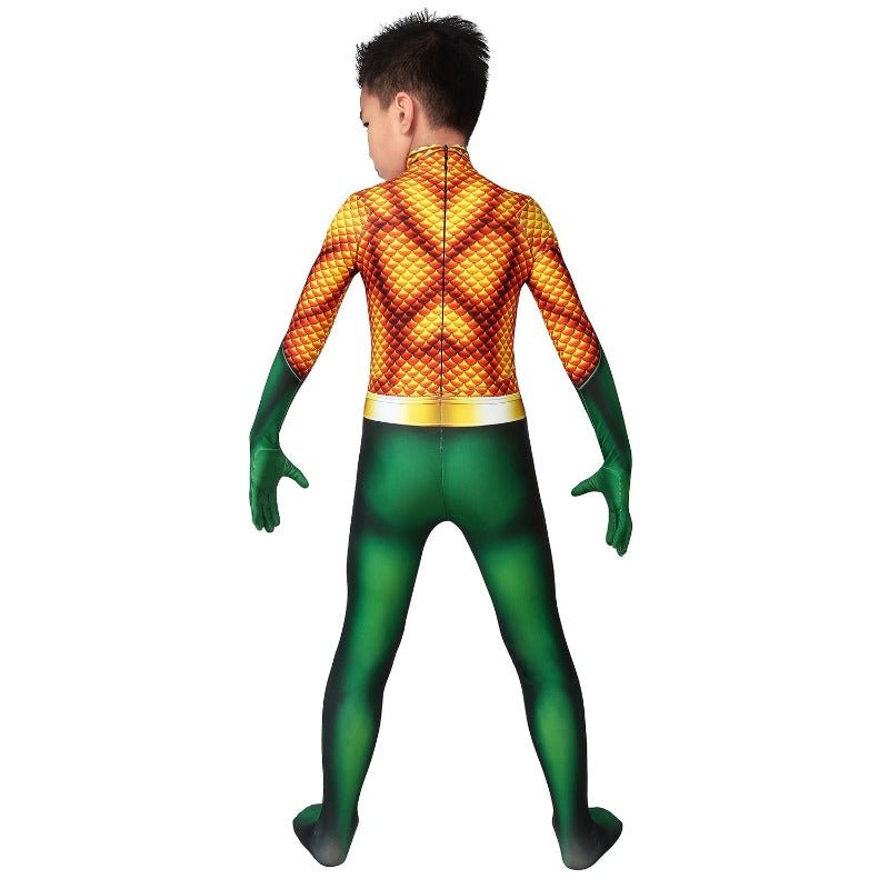 Kids Aquaman Arthur Curry Cosplay Costume - Astricos