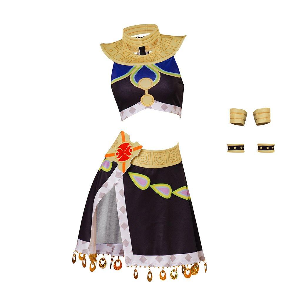 Sexy Lady Riju Cosplay Costume for Women | Top & Skirt Outfit | Halloween & Carnival Dress-Astricos