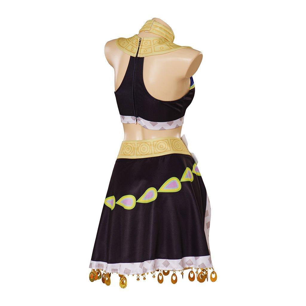 Sexy Lady Riju Cosplay Costume for Women | Top & Skirt Outfit | Halloween & Carnival Dress-Astricos
