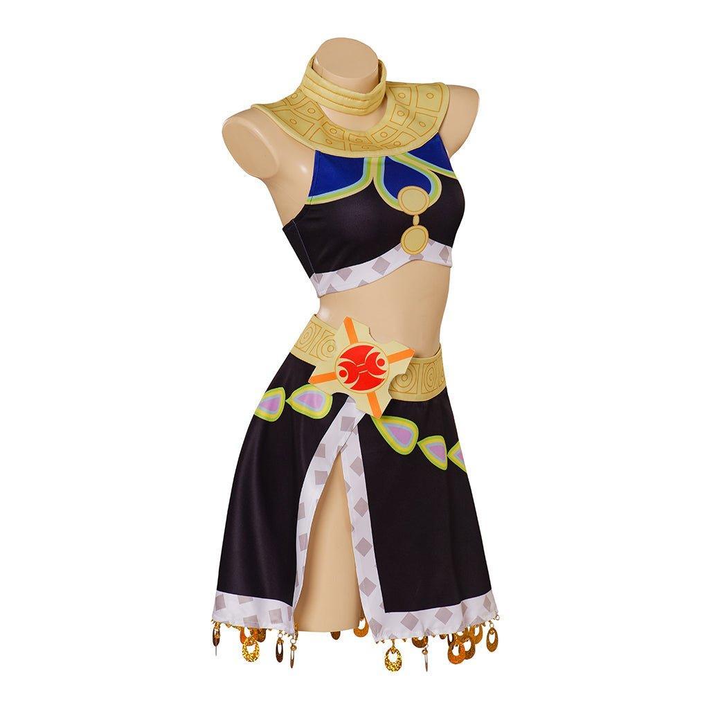 Sexy Lady Riju Cosplay Costume for Women | Top & Skirt Outfit | Halloween & Carnival Dress-Astricos