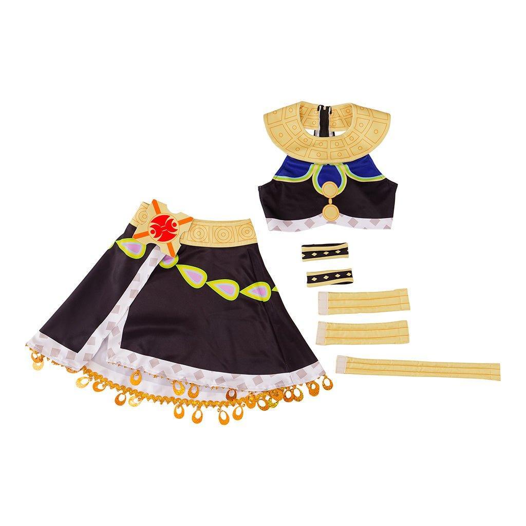 Sexy Lady Riju Cosplay Costume for Women | Top & Skirt Outfit | Halloween & Carnival Dress-Astricos