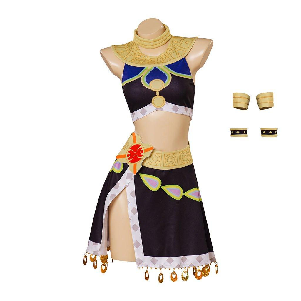 Sexy Lady Riju Cosplay Costume for Women | Top & Skirt Outfit | Halloween & Carnival Dress-Astricos