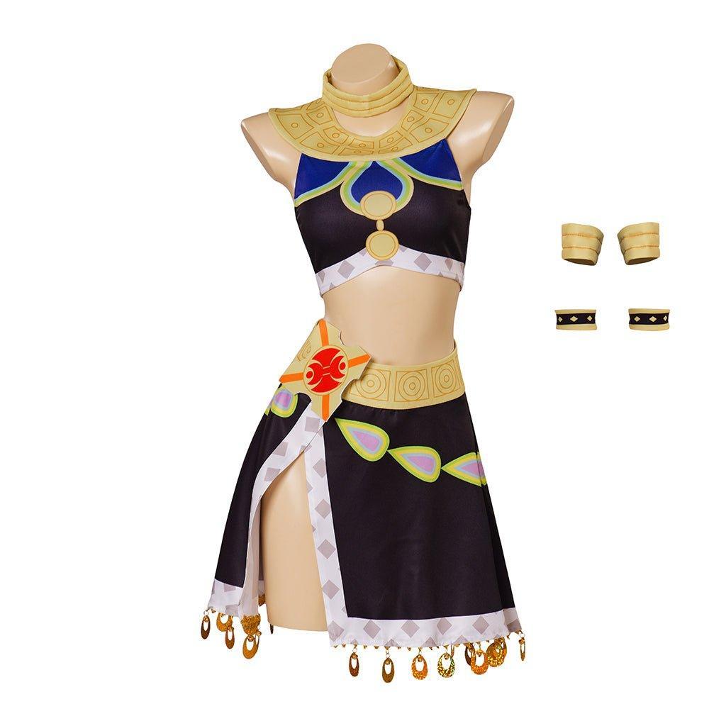 Sexy Lady Riju Cosplay Costume for Women | Top & Skirt Outfit | Halloween & Carnival Dress-Astricos