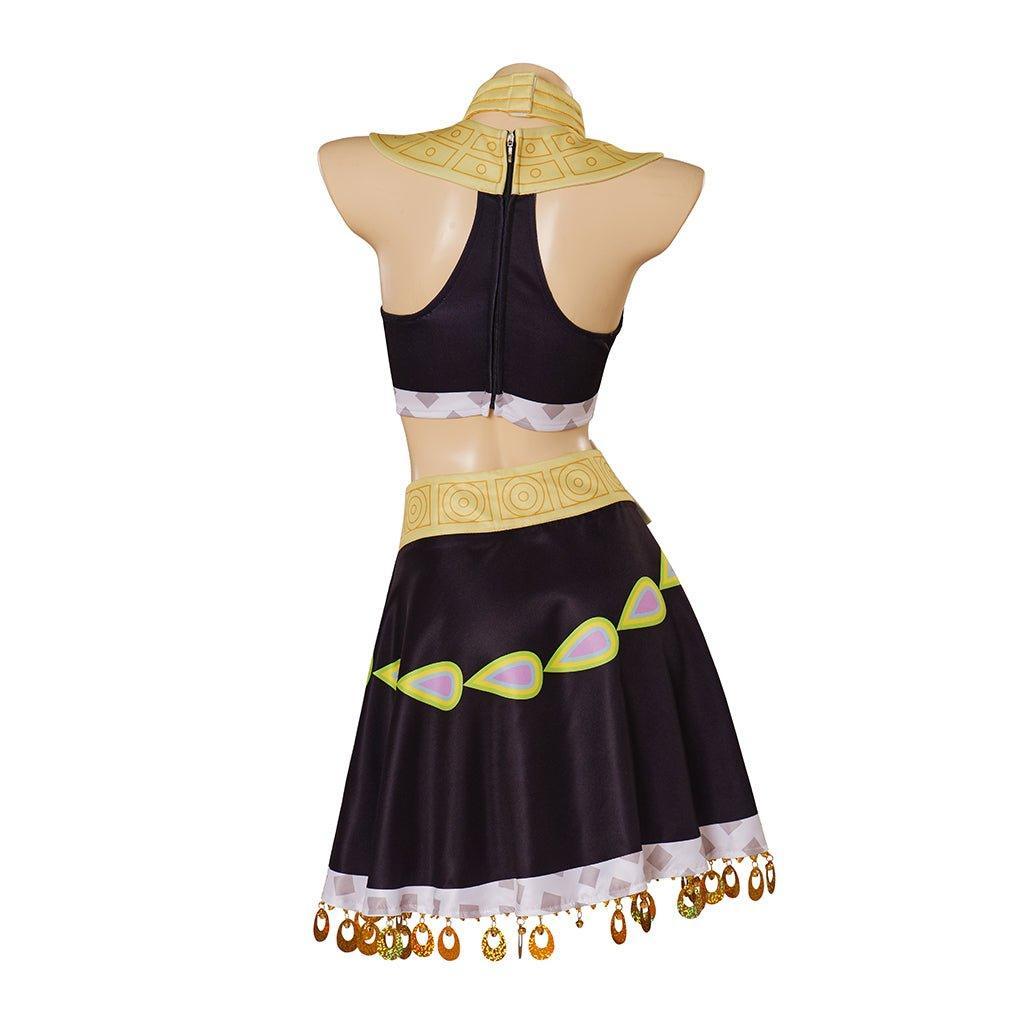 Sexy Lady Riju Cosplay Costume for Women | Top & Skirt Outfit | Halloween & Carnival Dress-Astricos