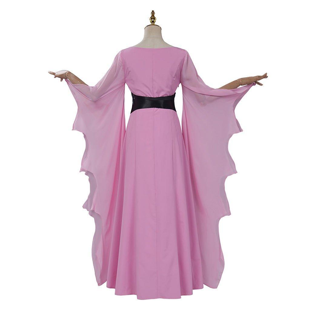 Lily Munster Cosplay Costume - Victorian Gothic Witch Dress & Vampire Robe for Halloween-Astricos