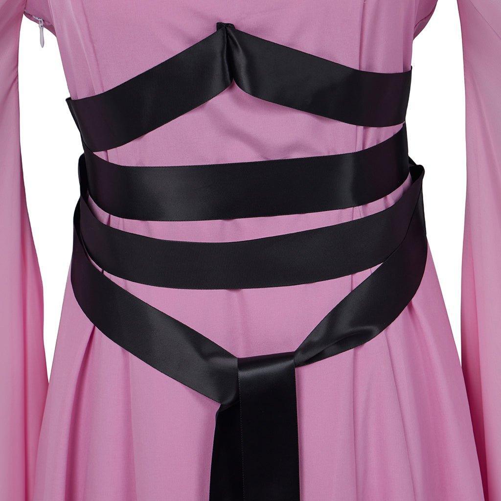 Lily Munster Cosplay Costume - Victorian Gothic Witch Dress & Vampire Robe for Halloween-Astricos