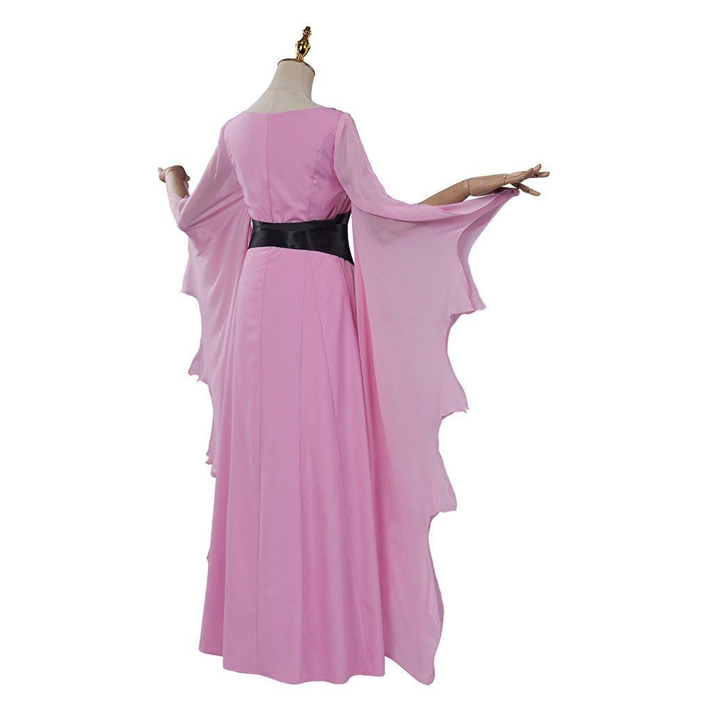 Lily Munster Cosplay Costume - Victorian Gothic Witch Dress & Vampire Robe for Halloween-Astricos