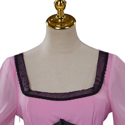 Lily Munster Cosplay Costume - Victorian Gothic Witch Dress & Vampire Robe for Halloween-Astricos