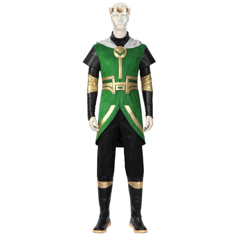Loki Cosplay Costume Loki Laufeyson Outfit Halloween Cosplay Suit - Astricos