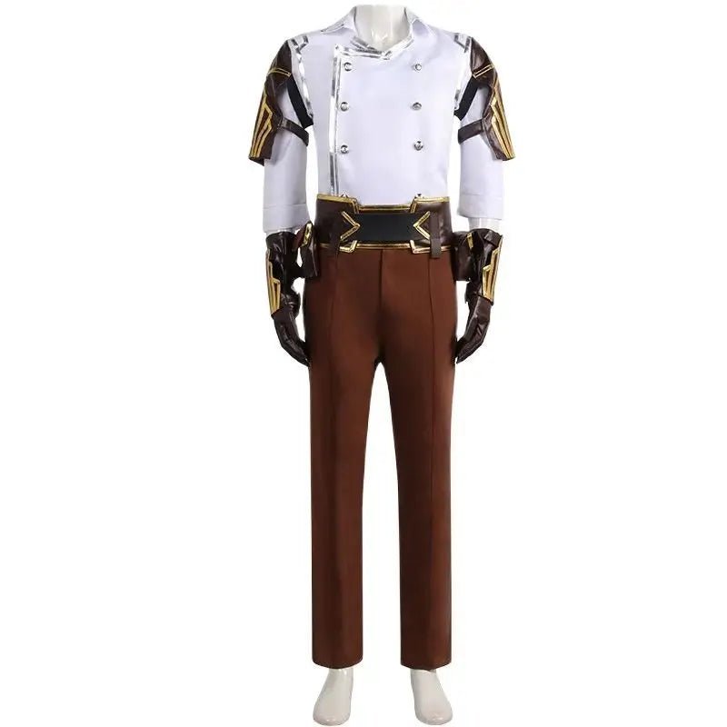 LoL Arcane Jayce Cosplay Costume - The Defender Of Tomorrow Uniform | Astricos-Astricos