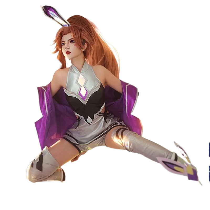 Sexy LOL Fantasy Spirit Miss Fortune Cosplay Costume - Full Set Halloween Party Outfits-Astricos