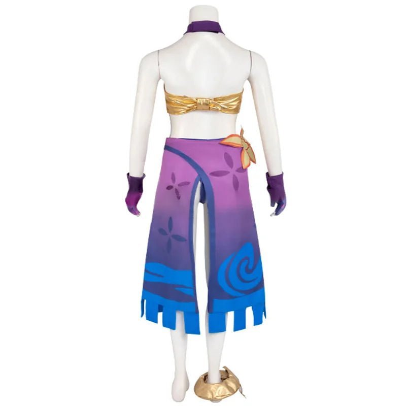Sexy LOL Pool Party Syndra Cosplay Costume - Halloween & Carnival Dress Outfit-Astricos