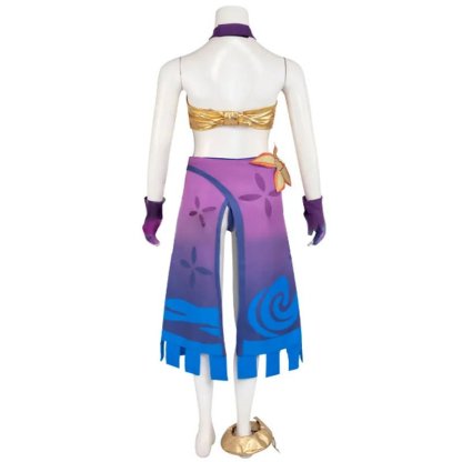 Sexy LOL Pool Party Syndra Cosplay Costume - Halloween & Carnival Dress Outfit-Astricos