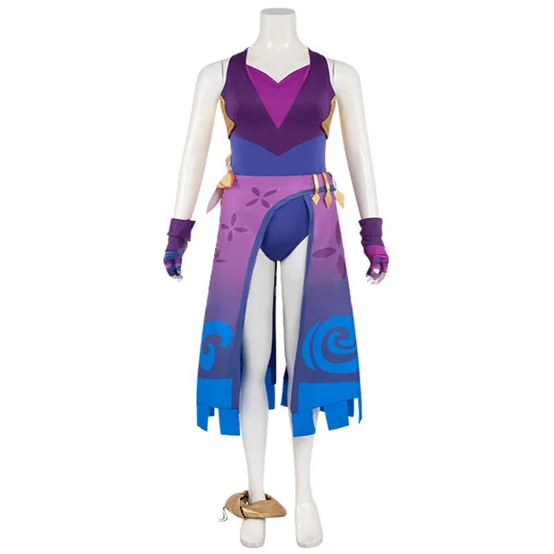 Sexy LOL Pool Party Syndra Cosplay Costume - Halloween & Carnival Dress Outfit-Astricos