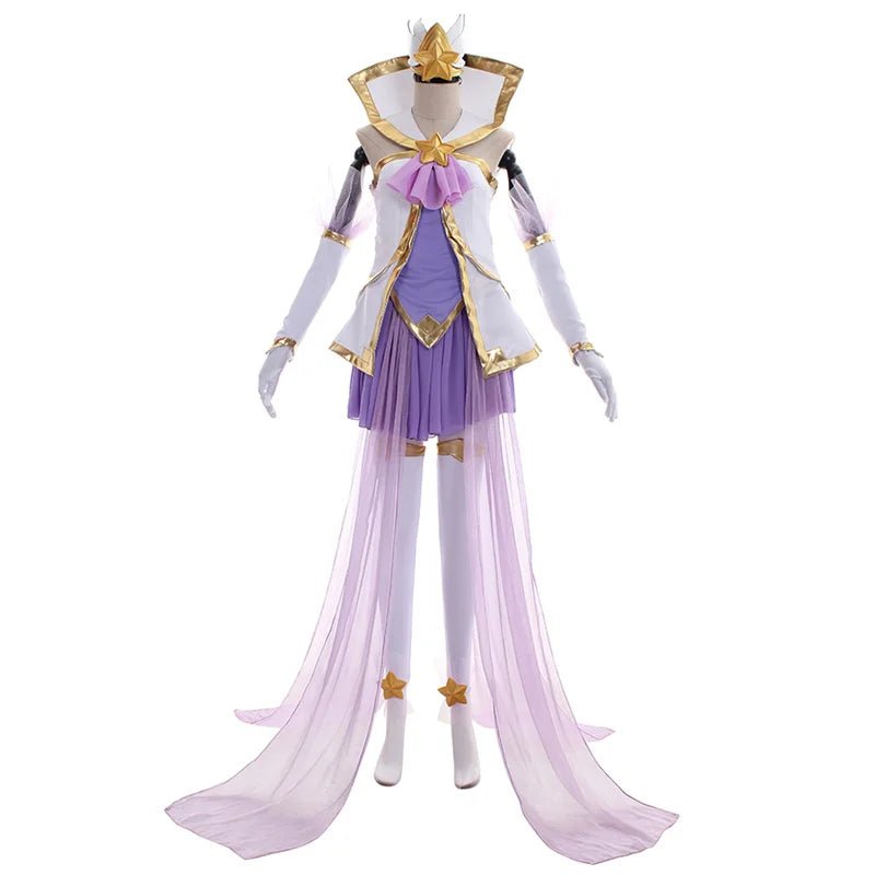 Sexy LOL Star Guardian Janna Cosplay Costume for Women - Halloween & Christmas Party Outfit-Astricos