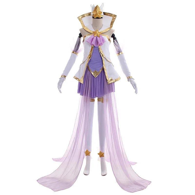 Sexy LOL Star Guardian Janna Cosplay Costume for Women - Halloween & Christmas Party Outfit-Astricos