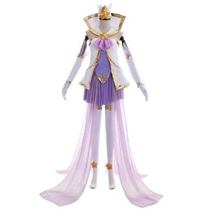 Sexy LOL Star Guardian Janna Cosplay Costume for Women - Halloween & Christmas Party Outfit-Astricos