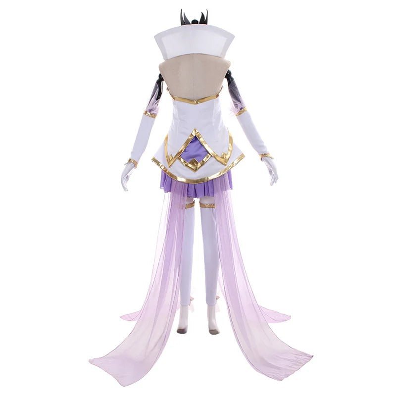Sexy LOL Star Guardian Janna Cosplay Costume for Women - Halloween & Christmas Party Outfit-Astricos