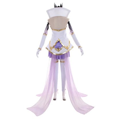 Sexy LOL Star Guardian Janna Cosplay Costume for Women - Halloween & Christmas Party Outfit-Astricos