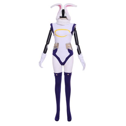 LTAKK MHA Rabbit Hero Mirko Bunny Bodysuit Cosplay Costume - My Hero Academia Outfit-Astricos