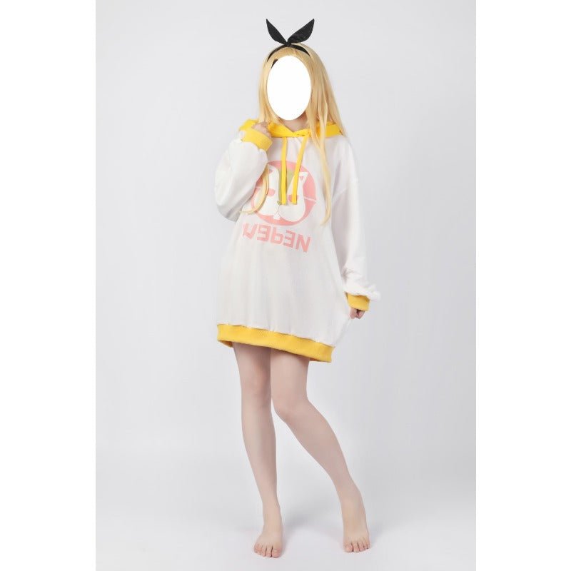 Lycoris Recoil Kurumi Hu Tao Cosplay Costume Hoodie with Headband - Astricos