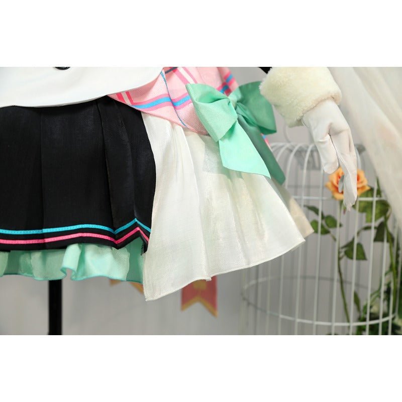 Magical Mirai 2021 Clover Bunny Miku Cosplay Costume with Boots - Hatsune Miku Cosplay Outfit - Astricos