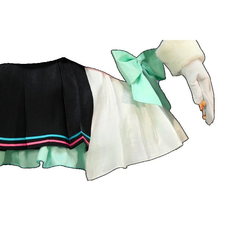 Magical Mirai 2021 Clover Bunny Miku Cosplay Costume with Boots - Hatsune Miku Cosplay Outfit - Astricos