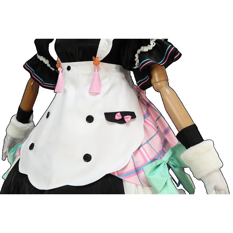 Magical Mirai 2021 Clover Bunny Miku Cosplay Costume with Boots - Hatsune Miku Cosplay Outfit - Astricos