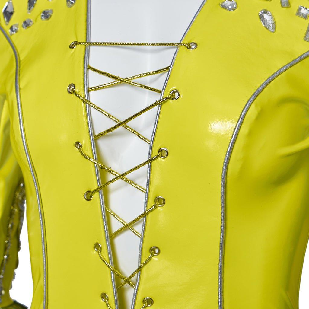 Mamma Mia Women's Disco Cosplay Costume | Glossy Full Set for Performances & Parties-Astricos