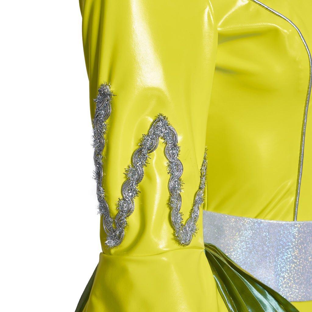 Mamma Mia Women's Disco Cosplay Costume | Glossy Full Set for Performances & Parties-Astricos