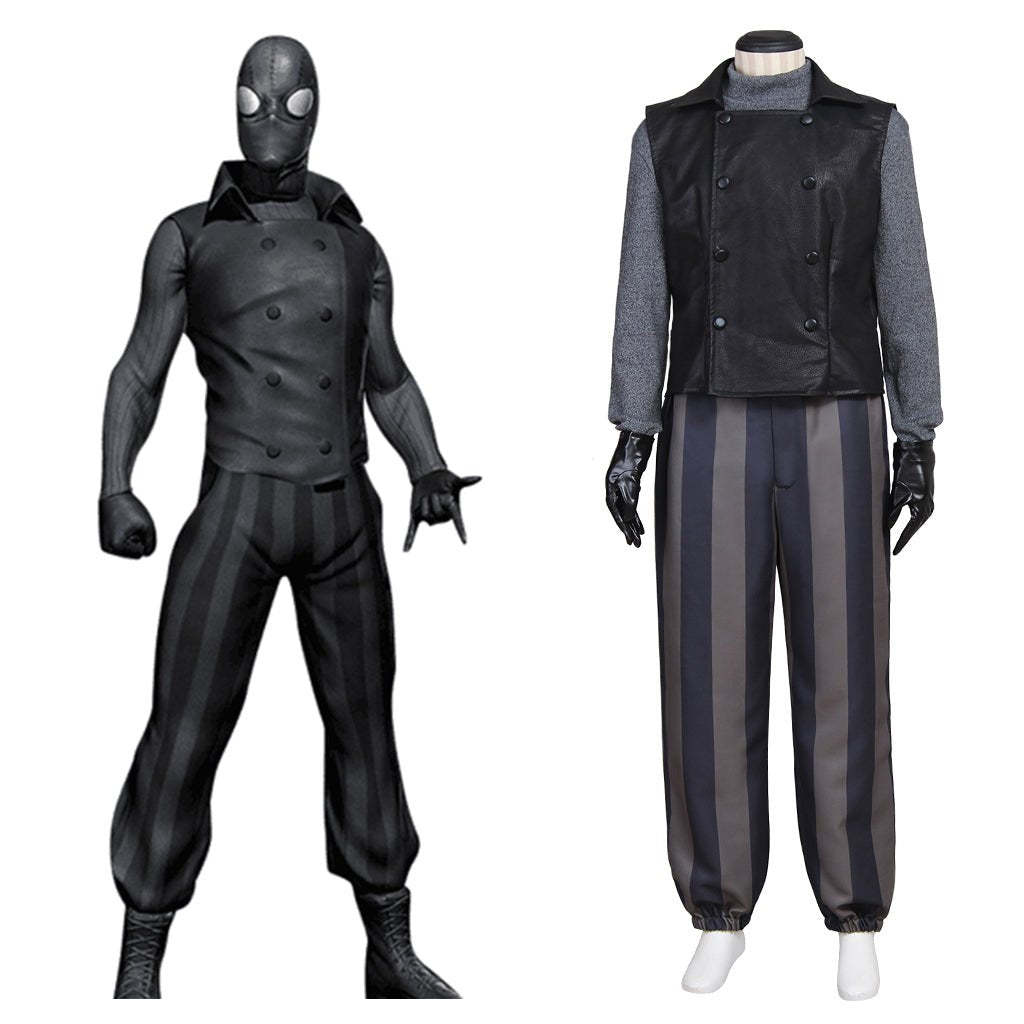 Marvel Spider-Man Parallel Universe Shadow Men's Cosplay Vest - Authentic Halloween Costume-Astricos