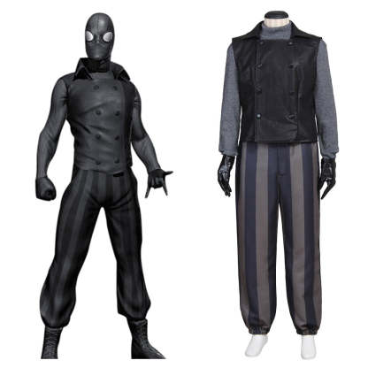 Marvel Spider-Man Parallel Universe Shadow Men's Cosplay Vest - Authentic Halloween Costume-Astricos