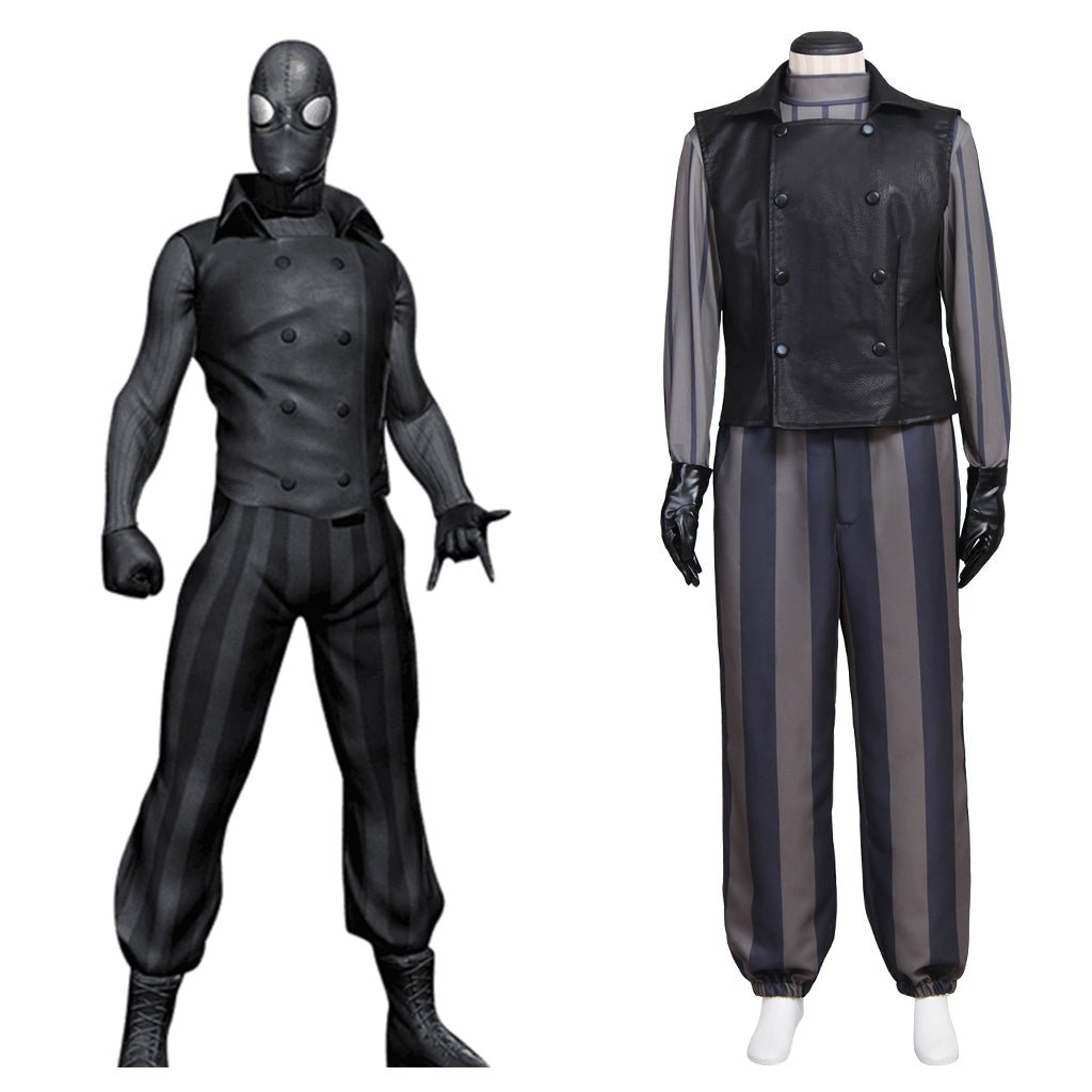 Marvel Spider-Man Parallel Universe Shadow Men's Cosplay Vest - Authentic Halloween Costume-Astricos