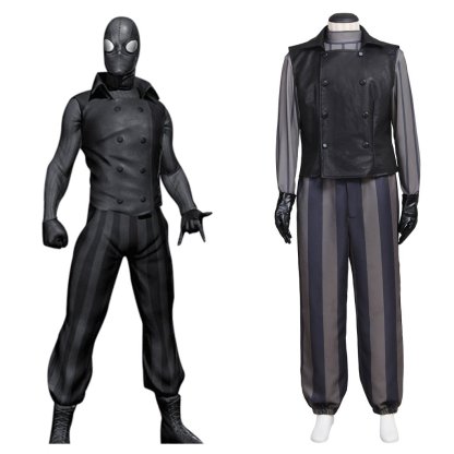 Marvel Spider-Man Parallel Universe Shadow Men's Cosplay Vest - Authentic Halloween Costume-Astricos