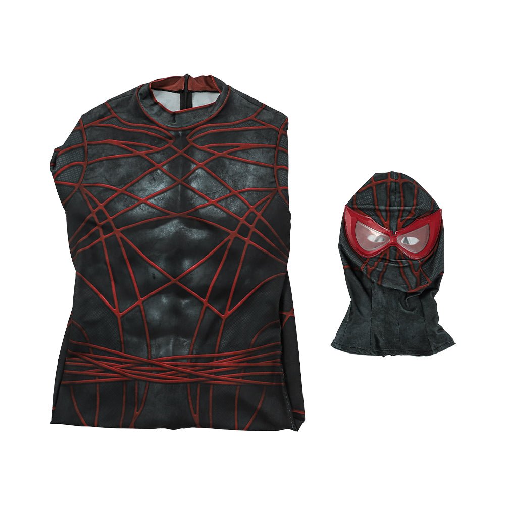 Marvel's Spider - Man 2 Mile Morales Absolute Carnage Suit Cosplay Costume - Astricos