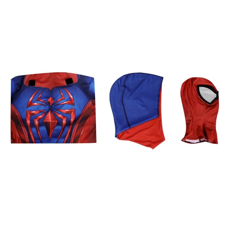 Marvel's Spider - Man 2 Peter Parker Scarlet III Suit Cosplay Bodysuit Jumpsuit - Astricos