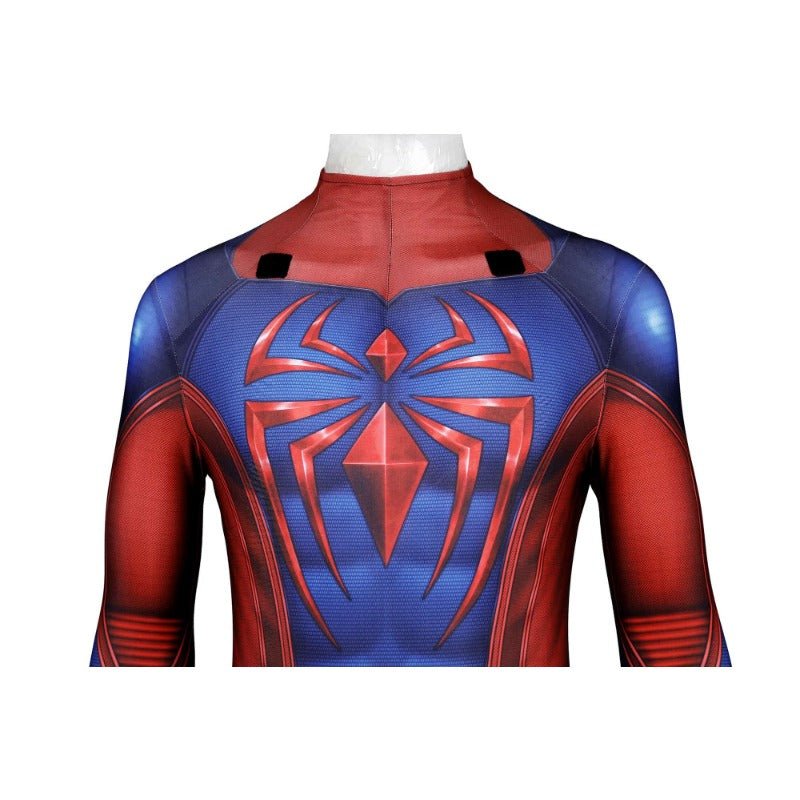 Marvel's Spider - Man 2 Peter Parker Scarlet III Suit Cosplay Bodysuit Jumpsuit - Astricos