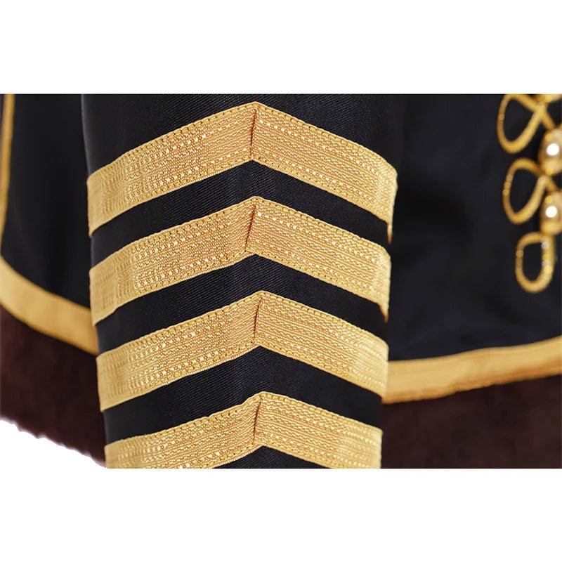 Medieval Aristocracy Parade Jacket - Elegant Cosplay Winter Coat for Halloween & Military Events | Astricos-Astricos