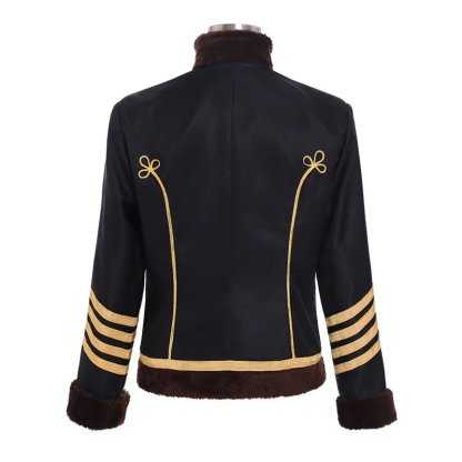 Medieval Aristocracy Parade Jacket - Elegant Cosplay Winter Coat for Halloween & Military Events | Astricos-Astricos