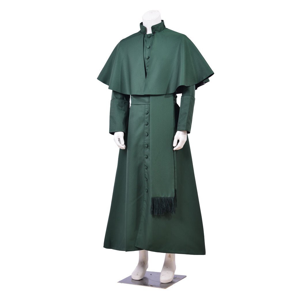 Custom-Made Medieval Clergy Robe - Catholic Priest Cassock & Liturgical Vestments | Astricos-Astricos