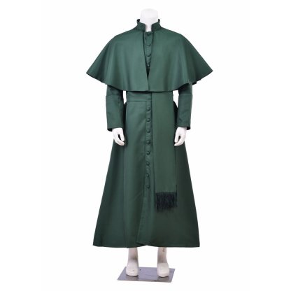 Custom-Made Medieval Clergy Robe - Catholic Priest Cassock & Liturgical Vestments | Astricos-Astricos