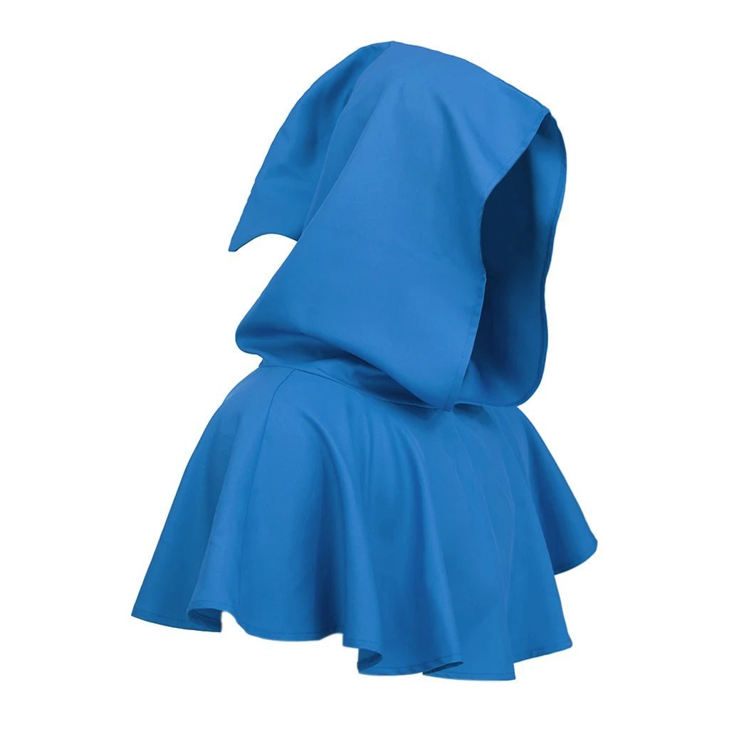 Medieval Hooded Cloak for Men - Solid Color Wizard Halloween Cape | Astricos Cosplay Costumes-Astricos