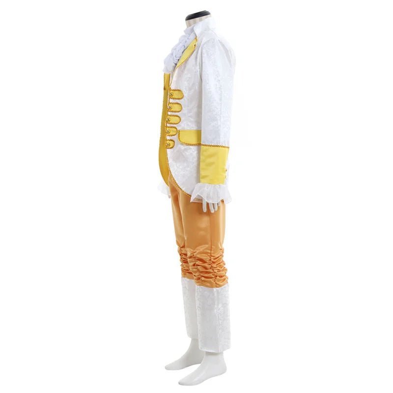 Medieval King Prince Renaissance Men Cosplay Costume Outfit - Full Set for Historical Roleplay-Astricos