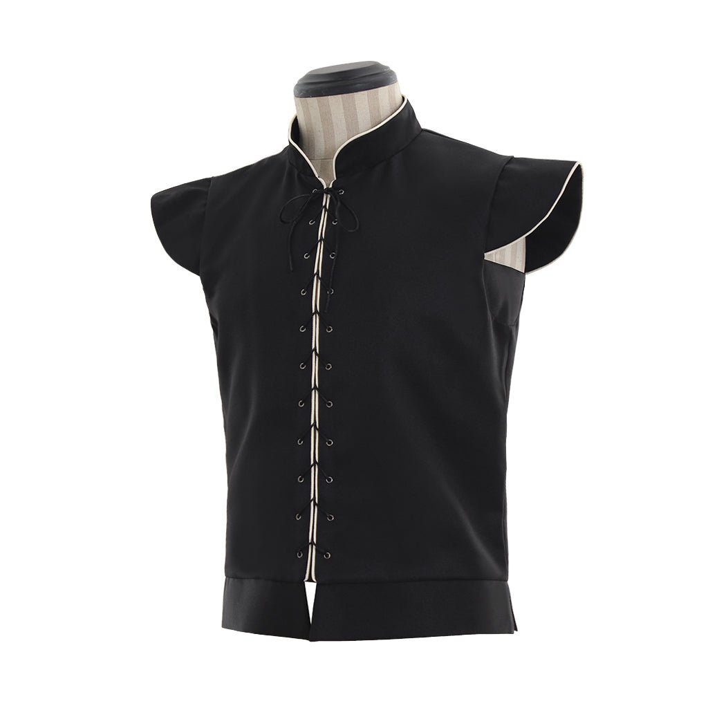 Medieval Men's Gothic Doublet Vest – Renaissance Cosplay Costume | Astricos-Astricos