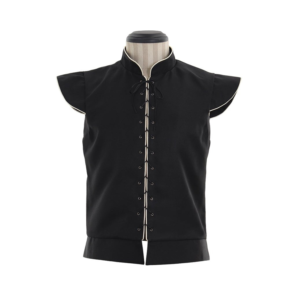 Medieval Men's Gothic Doublet Vest – Renaissance Cosplay Costume | Astricos-Astricos