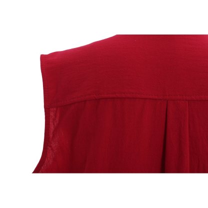 Medieval Men’s Victorian Vest Shirt - Sleeveless Pure Color Collar Straps for Summer | Astrico-Astricos