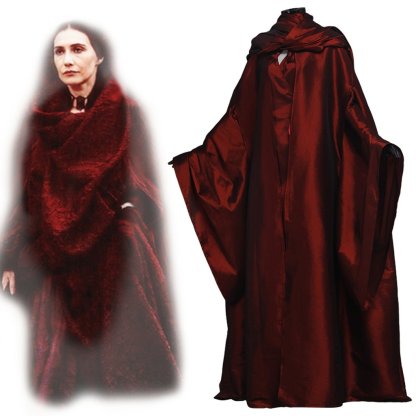 Medieval Power Queen Dress - Red Noble Ball Gown for Cosplay & Events-Astricos