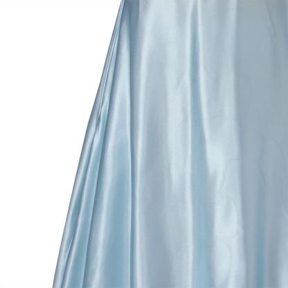 Light Blue Medieval Regency Gown with Gold Waistband - Bridgerton Cosplay Costume-Astricos