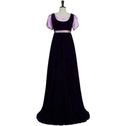 Medieval Regent Tea Party Dress - Elegant Two-Piece Costume for Royal Events-Astricos