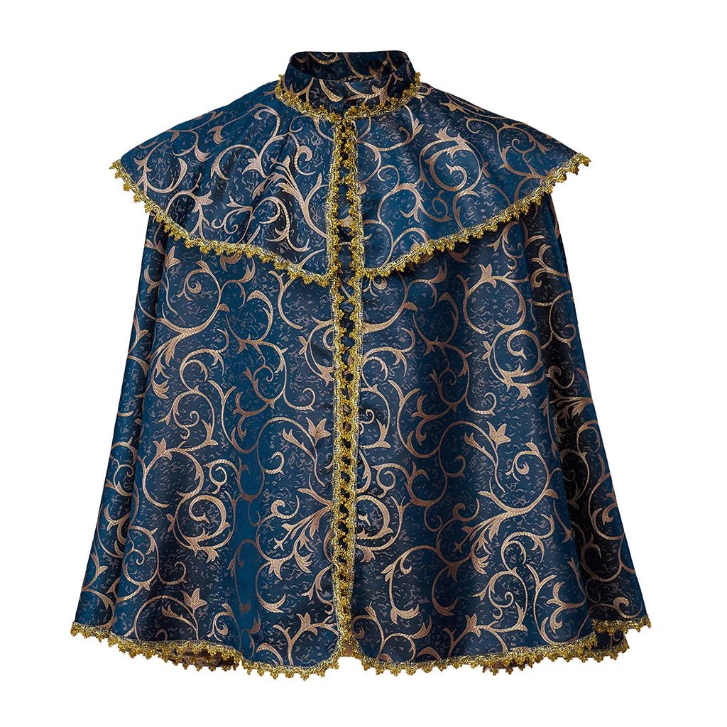 Medieval Renaissance Noble Cloak for Prince & Nobles - Unisex Luxurious Vintage Cape | Astricos-Astricos